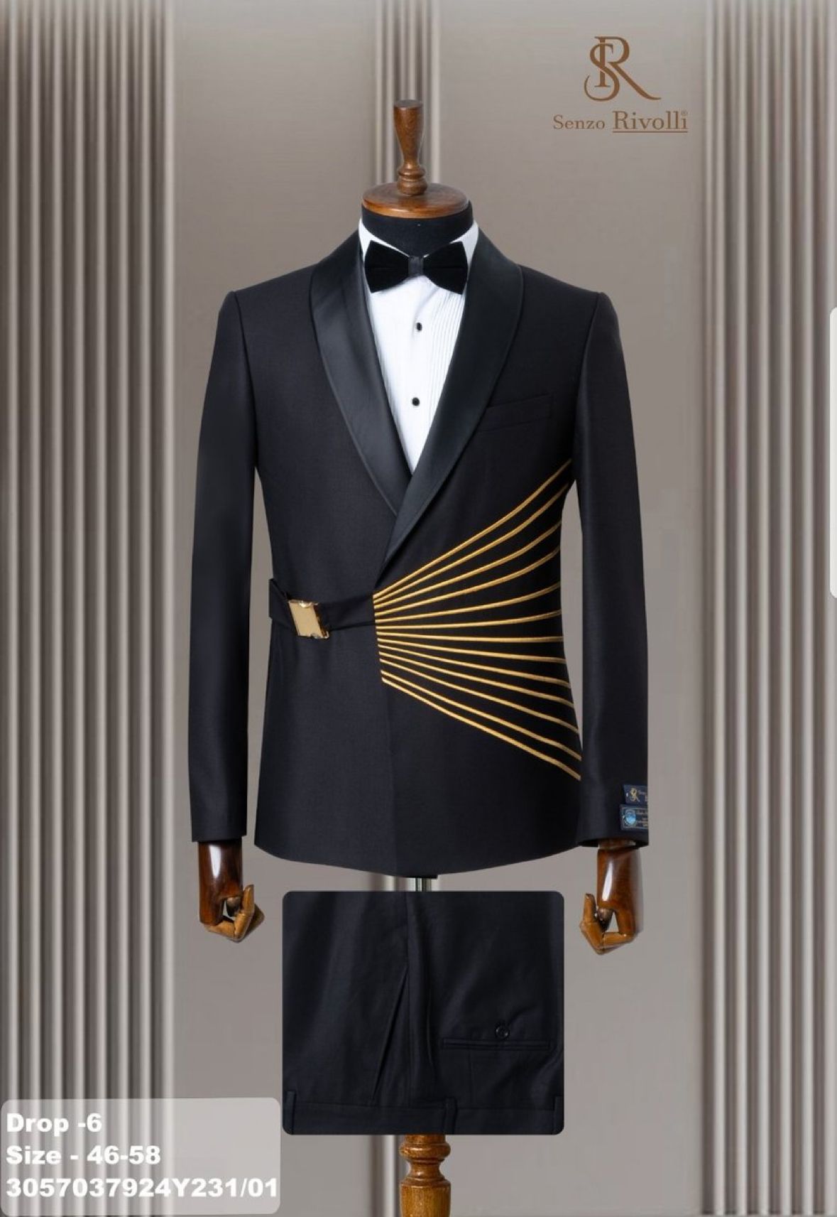 Black Men's Suit